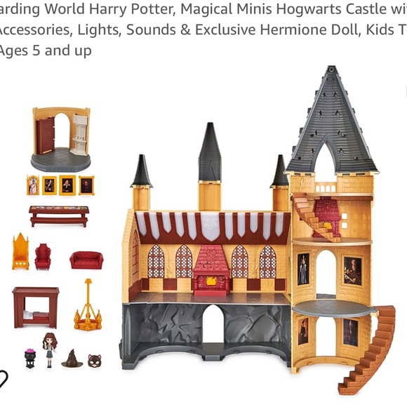 Wizarding World Hogwarts Castle with Harry Potter figurines - Picture 2 of 2